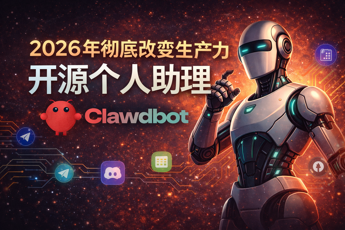 Clawdbot AI：2026年彻底改变生产力的开源个人助理